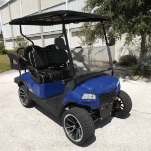 Blue 2023 HONOR LSV 2+2 G1 Lifted Lithium Golf Cart for Sale