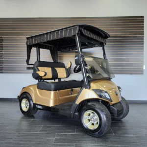 Gold 2021 Yamaha Drive 2 QuieTech EFI Golf Cart for Sale