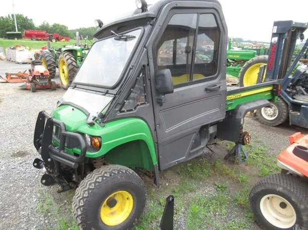 John Deere Gator Diesel with Enclosed Cab For Sale - Image 2
