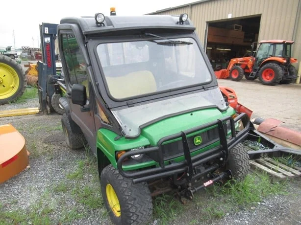 John Deere Gator Diesel with Enclosed Cab For Sale - Image 4