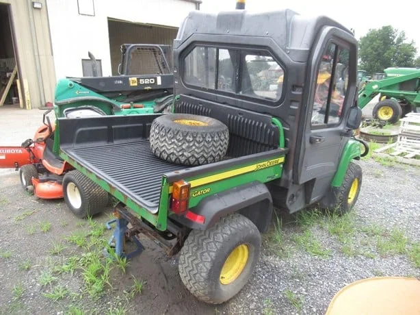 John Deere Gator Diesel with Enclosed Cab For Sale - Image 5