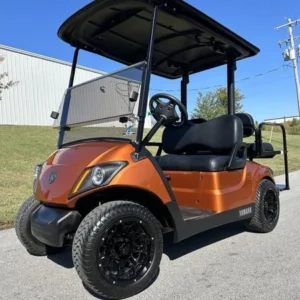 Orange 2020 Yamaha Golf Car Drive2 EFI QUIETECH GAS for Sale