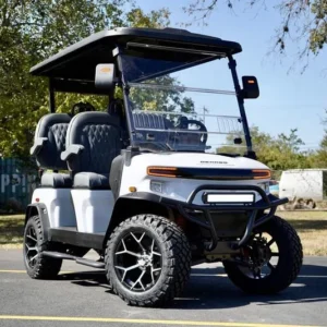 New arrivals white 2024 denago ev rover xl golf cart.webp
