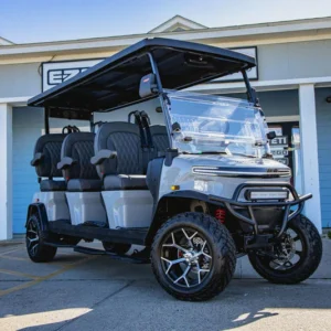 New arrivals white 2025 denago ev rover xxl golf cart.webp